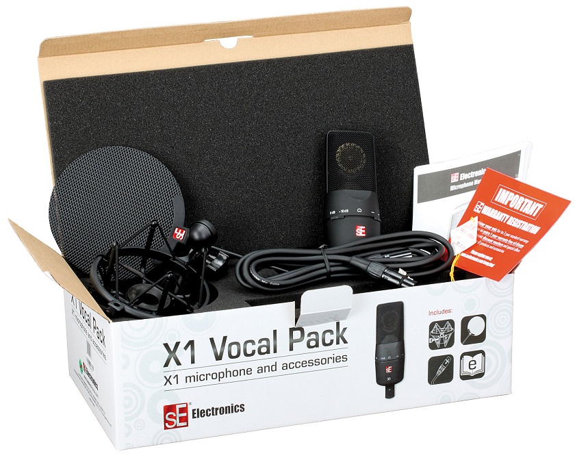 SE ELECTRONICS - X1 Vocal Pack ست کامل میکروفن استودیو 